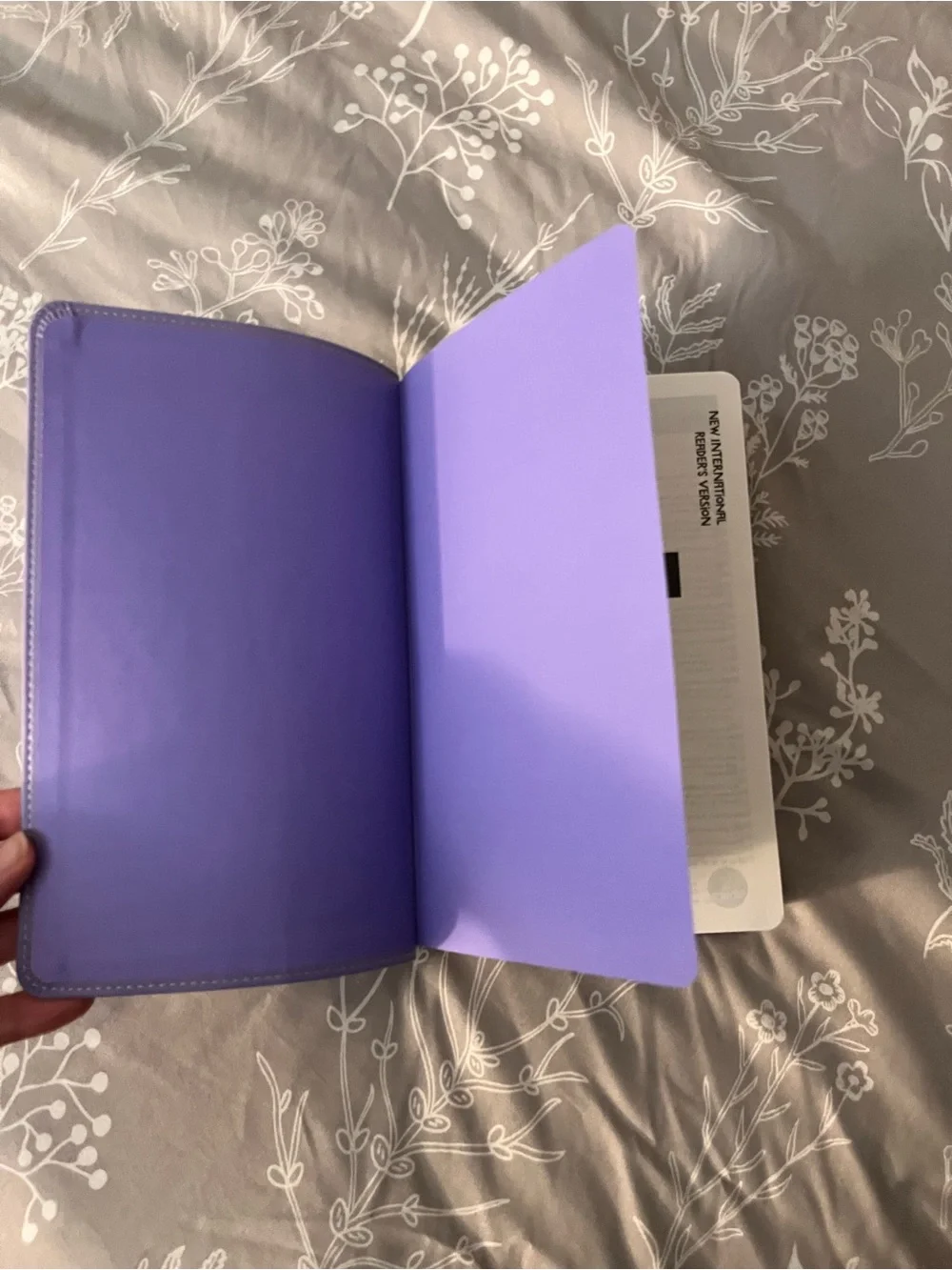 Kids' Devotional Bible - Purple Butterfly Cover